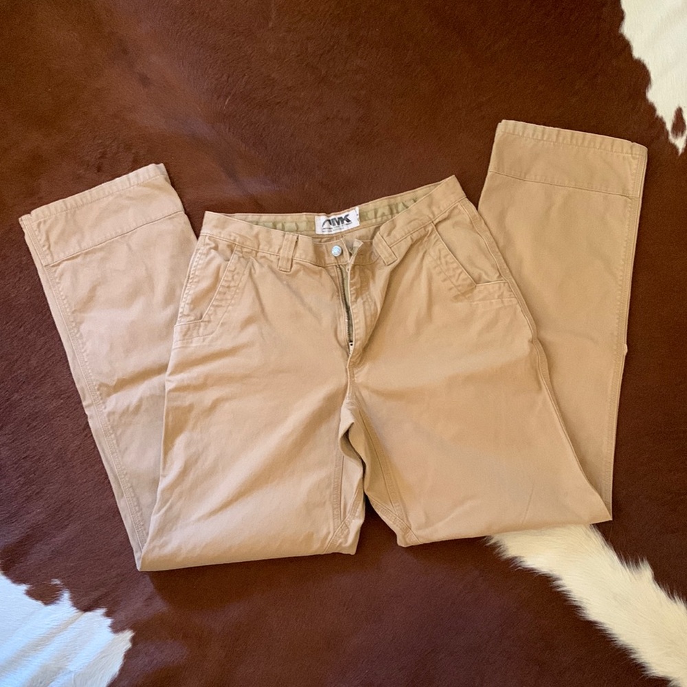 Mens Mountain Khakis heavy Canvas Workwear. Size 34 x 36
